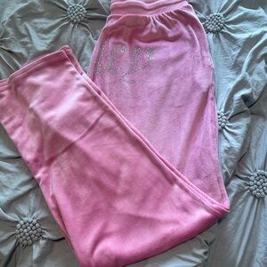 Juicy Couture Pink Track Pants
